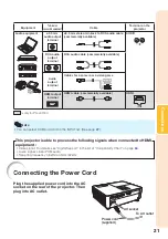 Предварительный просмотр 23 страницы Sharp NoteVision PG-LS2000 Operation Manual