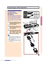 Предварительный просмотр 33 страницы Sharp Notevision PG-M25X Operation Manual