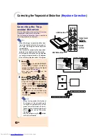 Предварительный просмотр 42 страницы Sharp Notevision PG-M25X Operation Manual