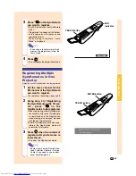 Предварительный просмотр 47 страницы Sharp Notevision PG-M25X Operation Manual