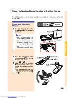 Предварительный просмотр 51 страницы Sharp Notevision PG-M25X Operation Manual