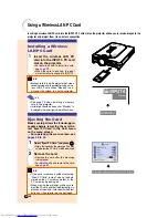 Предварительный просмотр 72 страницы Sharp Notevision PG-M25X Operation Manual