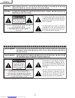 Предварительный просмотр 6 страницы Sharp Notevision PG-M25X Service Manual