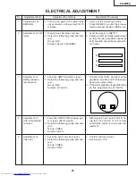 Предварительный просмотр 21 страницы Sharp Notevision PG-M25X Service Manual