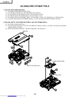 Предварительный просмотр 58 страницы Sharp Notevision PG-M25X Service Manual