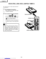 Предварительный просмотр 64 страницы Sharp Notevision PG-M25X Service Manual