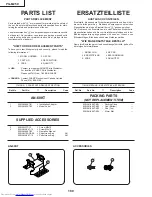 Предварительный просмотр 180 страницы Sharp Notevision PG-M25X Service Manual