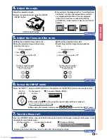 Preview for 21 page of Sharp Notevision PG-MB60X Operation Manual