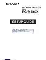 Preview for 79 page of Sharp Notevision PG-MB60X Operation Manual