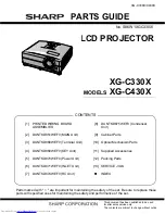 Предварительный просмотр 117 страницы Sharp Notevision XG-C330X Service Manual