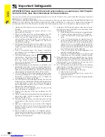 Предварительный просмотр 6 страницы Sharp Notevision XG-C40XE Operation Manual