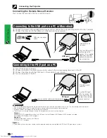 Предварительный просмотр 20 страницы Sharp Notevision XG-C40XE Operation Manual