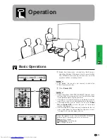 Предварительный просмотр 21 страницы Sharp Notevision XG-C40XE Operation Manual