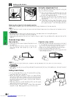 Предварительный просмотр 24 страницы Sharp Notevision XG-C40XE Operation Manual