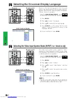 Предварительный просмотр 30 страницы Sharp Notevision XG-C40XE Operation Manual