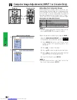 Предварительный просмотр 34 страницы Sharp Notevision XG-C40XE Operation Manual