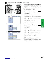 Предварительный просмотр 35 страницы Sharp Notevision XG-C40XE Operation Manual