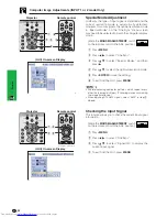 Предварительный просмотр 36 страницы Sharp Notevision XG-C40XE Operation Manual