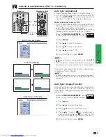 Предварительный просмотр 37 страницы Sharp Notevision XG-C40XE Operation Manual