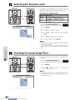 Предварительный просмотр 46 страницы Sharp Notevision XG-C40XE Operation Manual