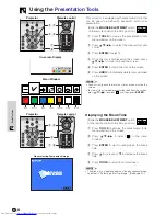 Предварительный просмотр 48 страницы Sharp Notevision XG-C40XE Operation Manual