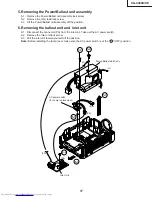 Предварительный просмотр 17 страницы Sharp Notevision XG-C40XE Service Manual