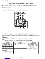 Предварительный просмотр 18 страницы Sharp Notevision XG-C40XE Service Manual