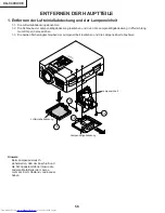 Предварительный просмотр 56 страницы Sharp Notevision XG-C40XE Service Manual