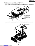 Предварительный просмотр 57 страницы Sharp Notevision XG-C40XE Service Manual