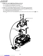 Предварительный просмотр 60 страницы Sharp Notevision XG-C40XE Service Manual