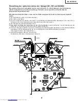 Предварительный просмотр 67 страницы Sharp Notevision XG-C40XE Service Manual