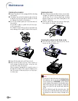 Предварительный просмотр 58 страницы Sharp Notevision XG-C435X-L Operation Manual