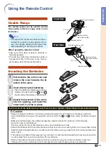 Предварительный просмотр 17 страницы Sharp Notevision XG-C435X Operation Manual