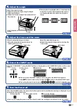 Предварительный просмотр 19 страницы Sharp Notevision XG-C435X Operation Manual