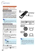 Предварительный просмотр 34 страницы Sharp Notevision XG-C435X Operation Manual