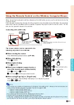 Предварительный просмотр 41 страницы Sharp Notevision XG-C435X Operation Manual