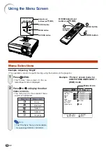 Предварительный просмотр 44 страницы Sharp Notevision XG-C435X Operation Manual