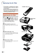 Предварительный просмотр 58 страницы Sharp Notevision XG-C435X Operation Manual