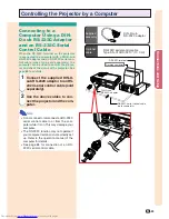 Предварительный просмотр 27 страницы Sharp Notevision XG-C50X Operation Manual