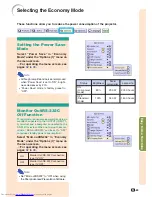 Предварительный просмотр 73 страницы Sharp Notevision XG-C50X Operation Manual