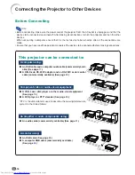 Предварительный просмотр 20 страницы Sharp Notevision XG-C58X Operation Manual