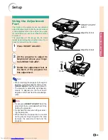 Предварительный просмотр 29 страницы Sharp Notevision XG-C58X Operation Manual