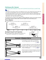 Предварительный просмотр 31 страницы Sharp Notevision XG-C58X Operation Manual