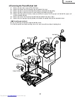 Предварительный просмотр 17 страницы Sharp Notevision XG-NV7XU Service Manual