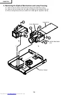 Предварительный просмотр 18 страницы Sharp Notevision XG-NV7XU Service Manual