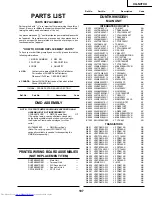 Предварительный просмотр 83 страницы Sharp Notevision XG-NV7XU Service Manual