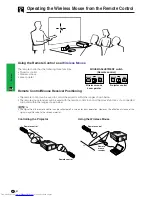 Предварительный просмотр 24 страницы Sharp Notevision XG-P10XE Operation Manual