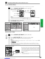 Предварительный просмотр 25 страницы Sharp Notevision XG-P10XE Operation Manual