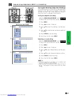 Предварительный просмотр 33 страницы Sharp Notevision XG-P10XE Operation Manual