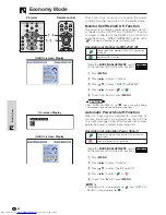 Предварительный просмотр 42 страницы Sharp Notevision XG-P10XE Operation Manual